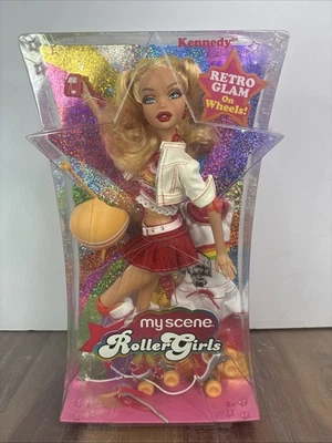 Muñeca retro glamorosa Kennedy Roller Girls My Scene 2006 Mattel K8259 Barbie Foto 1 de 4