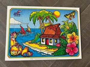 Original "Air Pacific We Are Fiji" Kinder Puzzle/Farbe/Poster KIT, siehe Fotos NEU! - Bild 1 von 7