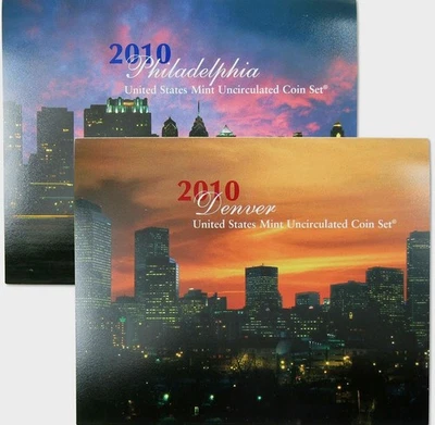 2010 Uncirculated Coin Set U.S Mint Government Packaging OGP COA - Image 1 of 4