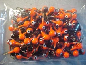 100 NEUE SCHWIMMENDE ANGELN ZANDER JIGKÖPFE 1/4 GRÖSSE 2 HAKEN CRAPPIE JIGS OZ. - Bild 1 von 3