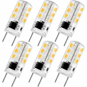 Luxrite 3W G8 LED Bulb 20W Equivalent 120V 2700K 140lm G8 Base 6-Pack - Picture 1 of 5