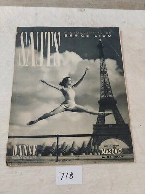 VINTAGE DANSE SAUTS BALLET PHOTOGRAPHS BY SERGE LIDO 1950  Foto 1 de 4