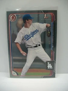 WALKER BUEHLER 2015 Bowman Draft Silver #46 Dodgers 1st Bowman /499 - Picture 1 of 2