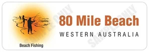 80 Mile Beach Kimberley Bumper sticker - Picture 1 of 1