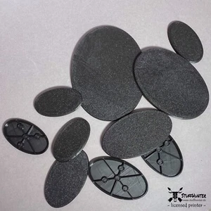 Basi Da Tavolo Ovali 60x35 74x43 90x52 104x70 120x93 169x108 MM Cavalleria - Foto 1 di 2