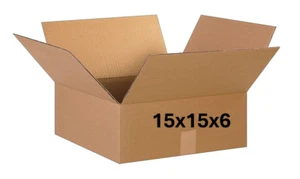 15" x 15" x 6" PAPPKARTON - 200 Pfund - EINZELKARTON - Bild 1 von 4
