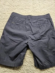 Pantaloncini Columbia Uomo Taglia 34W 10L Blu Escursionismo Pesca Tecnici Quattro Tasche - Foto 1 di 5