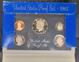 1983 S US Mint Proof Set United Staes Proof Set - Foto 1 di 2