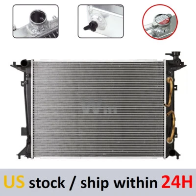 DPI:13151 Radiator For Hyundai Genesis Coupe 2-Door 3.8L V6 2010-2016 - Image 1 of 4