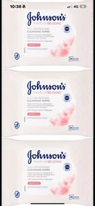 Johnson's Refreshing Wipes Face Care Makeup Be Gone - 25 wipes x 3 - Picture 1 of 1