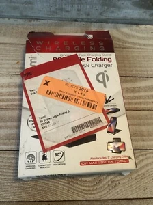 TZUMI 90 Degree Angle Folding 10Watt Wireless Desk Charger Factory Sealed New - Picture 1 of 6
