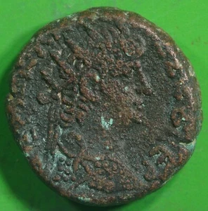 Roman Provincial ar22 Silver Tetradrachm Coin Nero ALEXANDRIA Egypt @0390 - Imagen 1 de 3