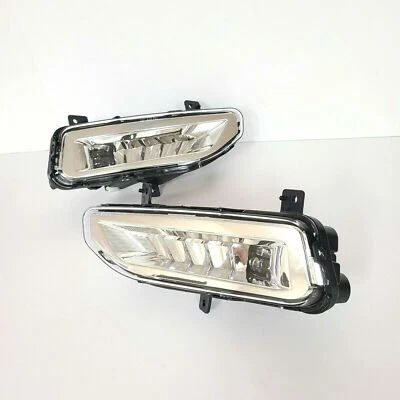 For Nissan 20-21 Sentra Versa 17-20 Rogue Leaf kick Clear LED Fog Light w/ Wires - Image 1 of 4