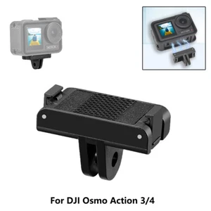 Magnetic Quick Release Adapter Base For DJI Osmo Action 3/4 Camera Accessories - Picture 1 of 10