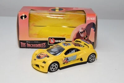 B63 1:43 BBURAGO BURAGO PRISMA GIUGIARO L'INCREDIBILE DISNEY PIXAR MIB - Immagine 1 di 4