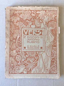 Antonio Rubino - VERSI E DISEGNI - seconda edizione SELGA 1911 - Imagen 1 de 12
