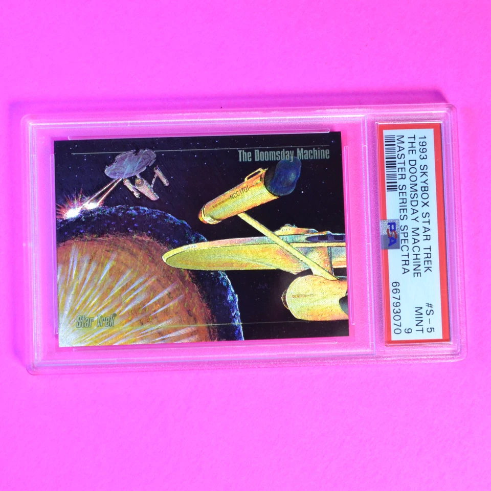 1993 Skybox Star Trek The Doomsday Machine, Master Series Spectra, PSA 9 Mint - Изображение 1 из 1