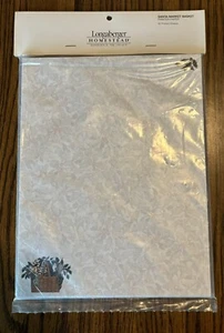 Longaberger Homestead Printer Paper Santa Market Basket 50 Sheets NEW IN PACKAGE - Bild 1 von 7