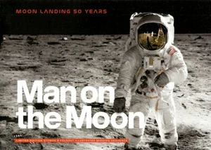 AUSTRALIA, APOLLO 11 MOON LANDING 50 YEARS with Stamps & Mission Diagrams - Picture 1 of 13