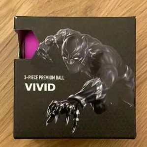 VOLVIK MARVEL BLACK PANTHER, AVENGERS 4 GOLF BALL PACK, MATTE FINISH - Picture 1 of 6