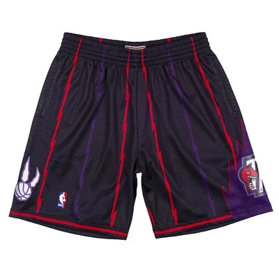 Pantalones cortos Mitchell & Ness NBA Reload Swingman Raptors 1998 para hombre Foto 1 de 4