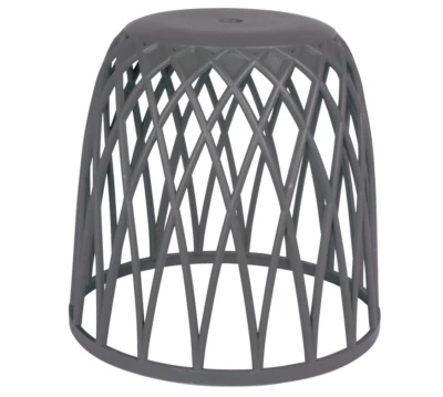 WENKO Badhocker Omio Anthrazit, Hocker, Sitzhocker, Wohnhocker, 38 l - Bild 1 von 4