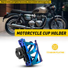 Universal Motorcycle Handlebar Cup Holder For Honda Yamaha Kawasaki ATV Bike EOR
