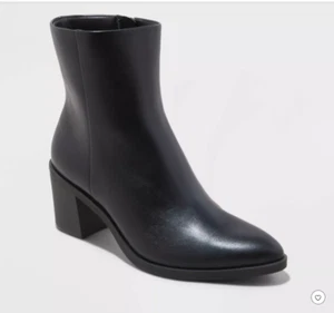 Damen-Westernstiefeletten schwarz Gayle spitz zulaufend - Universalgewinde Größe 10 - Bild 1 von 9