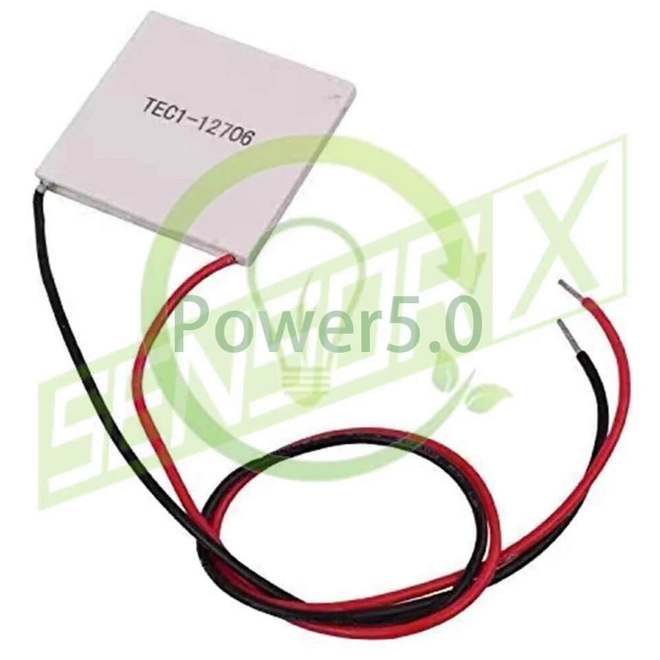 TEC1-12706 - Thermoelectric Peltier cooler module chip - 12V 6A 60W 1PCS~ - Image 1 of 1