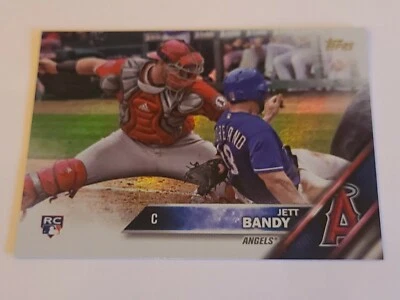 2016 Jett Bandy Rookie Rc Topps Foil Refractor - Image 1 of 2