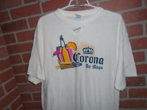 CORONA BEER "DE MAYO" HERREN TSHIRT NEU MIT AUFKLEBER GR XL - Bild 1 von 2