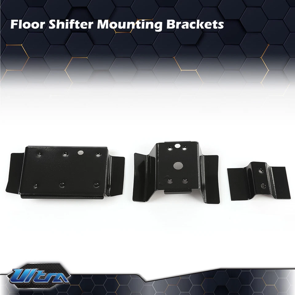 Center Console & Floor Shifter Mounting Brackets Set Fit For 78-88 Cutlass Regal - Image 1 of 4