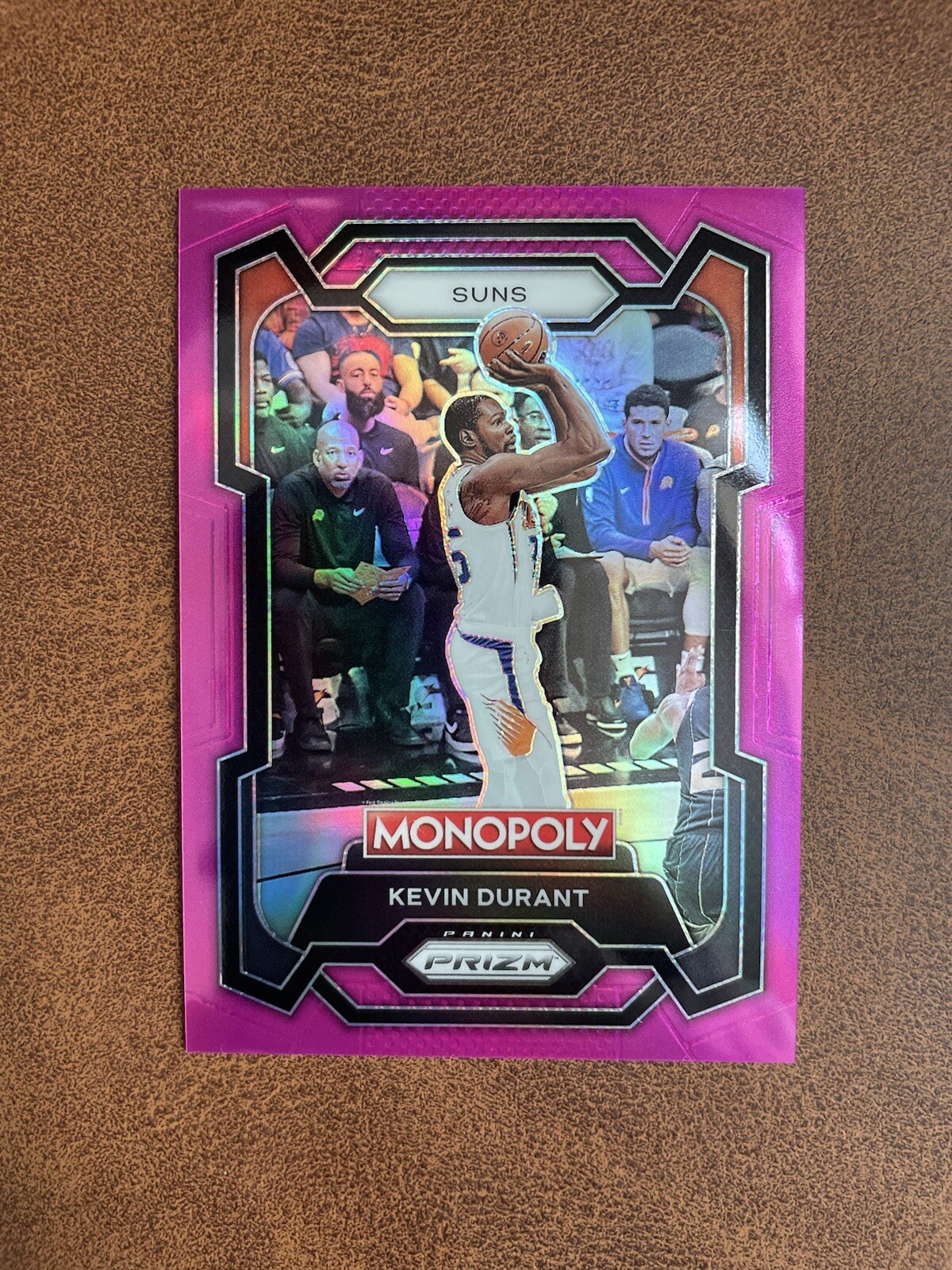 Kevin Durant 2023-24 #70 Panini Prizm Monopoly Pink Prizm #d/149 Suns M/NM