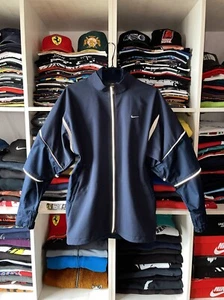 Vintage Y2K Nike Sphere React Tactical Technical Track Jacket Size M Blue - Picture 1 of 22
