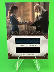 💥💥2024 House of the Dragon Lady Alicent & King Viserys RC37 Dual Relic!!💥💥 - Picture 1 of 15
