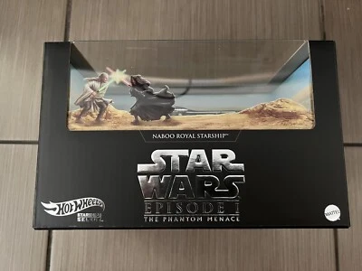 SDCC 2024 MATTEL HOT WHEELS STAR WARS EPISODE I - NABOO ROYAL STARSHIP Presale - Image 1 of 3