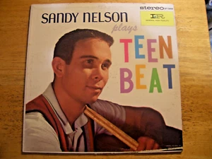 SANDY NELSON ~ PLAYS TEEN BEAT ~ 1960 STEREO LP ~ RECORD NM COVER VG - Picture 1 of 9