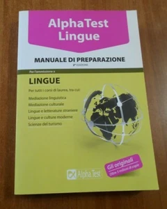 ALPHA TEST LINGUE Manuale di preparazione 2^ediz. Alpha Test 2017 - Foto 1 di 7