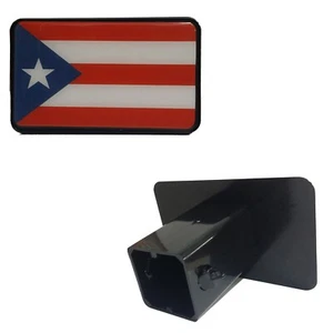 Hitch Cover Puerto Rico Flag - Picture 1 of 1