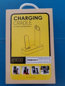 2-In-1 Charging Cradle / Dock / Station for Apple iPhone and Watch - Picture 1 of 3