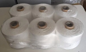 6 Bobine Alucas 4mm x 750M Corda in Polipropilene Spago Corda Resistente - Foto 1 di 5