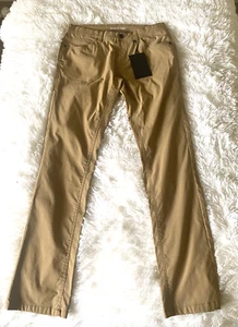 Kenneth Cole Men's 5-Pocket Slim Fit Tech Pants Men’s 32 32x32 Nylon Khaki NWT - Picture 1 of 4