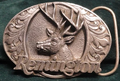 FIVELA DE CINTO VINTAGE 1994 REMINGTON Arms Co. 10 PT BUCK DEER caça novo estoque antigo - Imagem 1 de 2