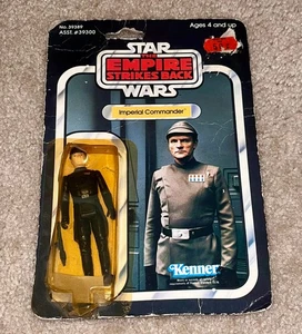 Stars Wars Imperial Commander On Card (1980) Vintage - Empire Strikes Back VTG - Picture 1 of 5