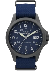 Timex Expedition Field Post Solar Power Nylon Strap Men's Watch TW2Y31700 - Picture 1 of 3