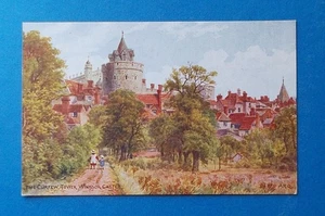 Künstler Postkarte, A R Quinton, THE CURFE TOWER WINDSOR CASTLE - Bild 1 von 1