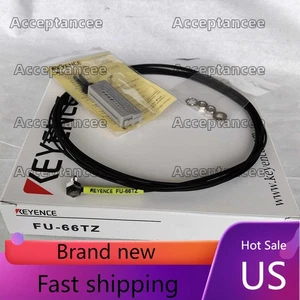 KEYENCE FU-66TZ Fiber Optic Sensors FU66TZ New In Box One US Free TAX - Picture 1 of 2