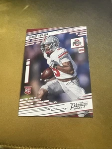 2022 Panini Chronicles Draft Picks - Prestige Garrett Wilson #7 (RC) - Picture 1 of 2