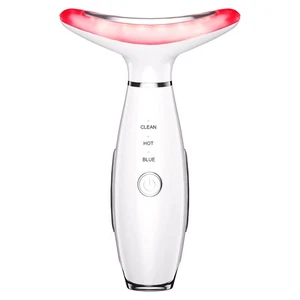 3-in-1 Beauty Massagegerät für Gesicht und Hals, basierend auf Triple Action LED, Thermo... - Bild 1 von 7