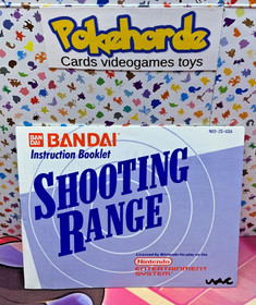 shooting range nes manual only